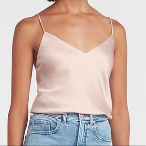 Textured Satin Cami Top